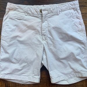 33" Khaki White Ballin Shorts
